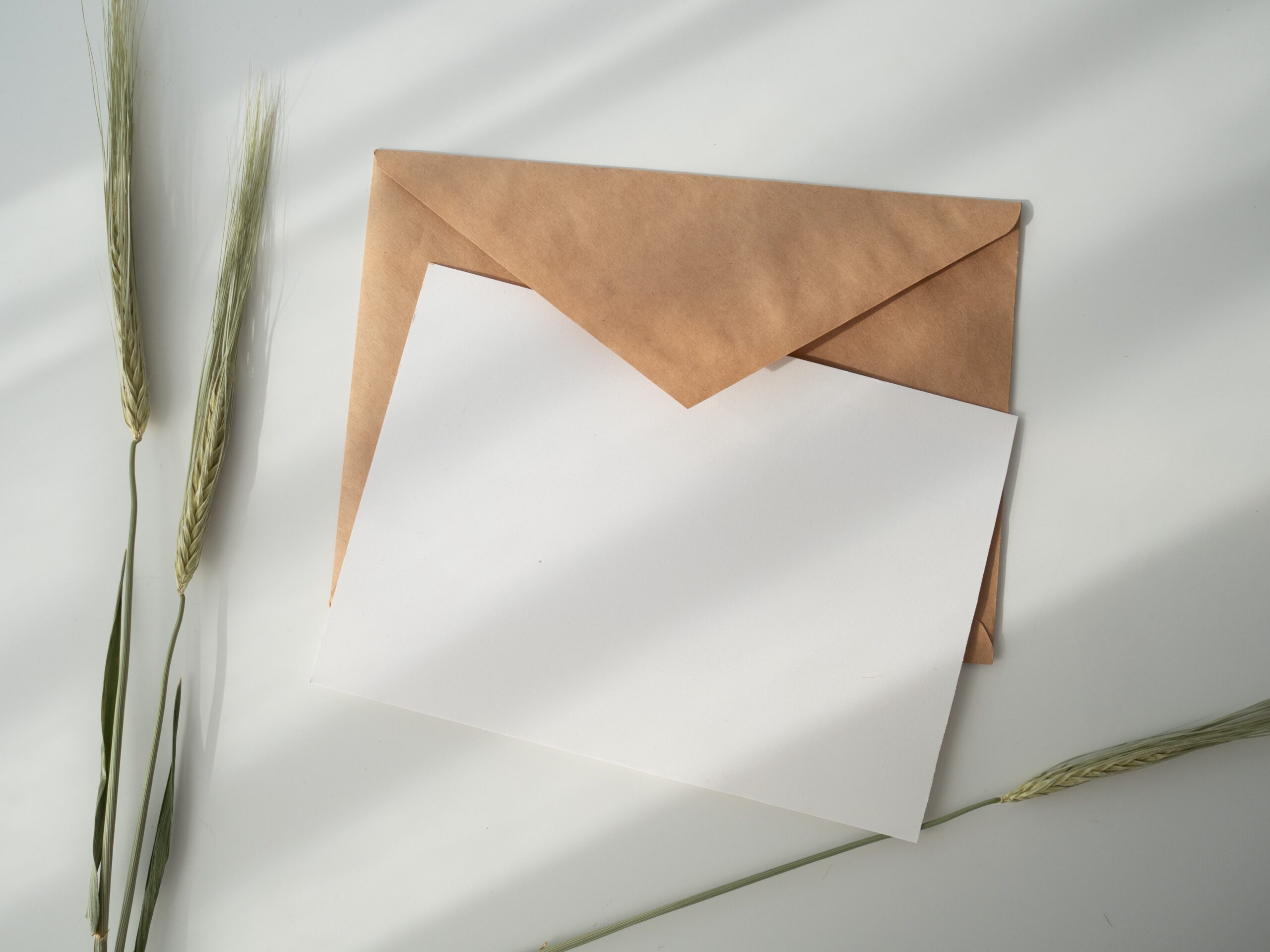 Envelope and paper