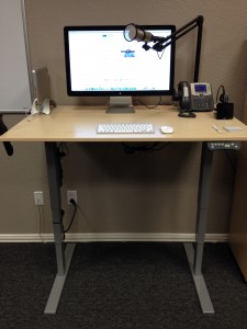 lean stand up desk