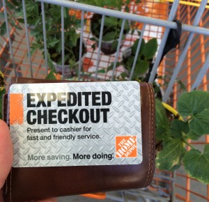 Is Home Depot Expedited Checkout Lean