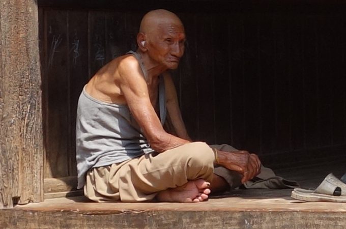 Nepal old man