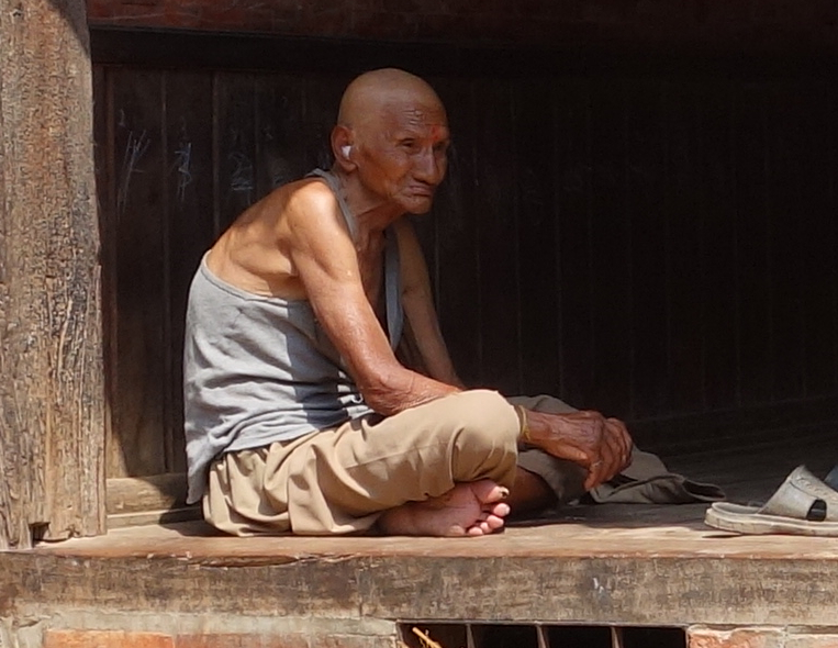 Nepal old man